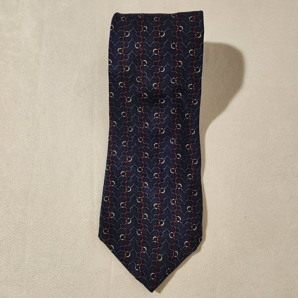 2/$20 Vintage Made Expressly For Saks Fifth Avenue Silk Tie 55" Long 3.5" Wide